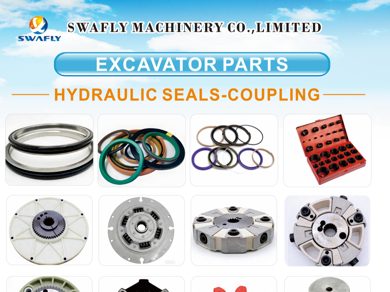Quality Seals & Parts for Excavators, Loaders and Dozers