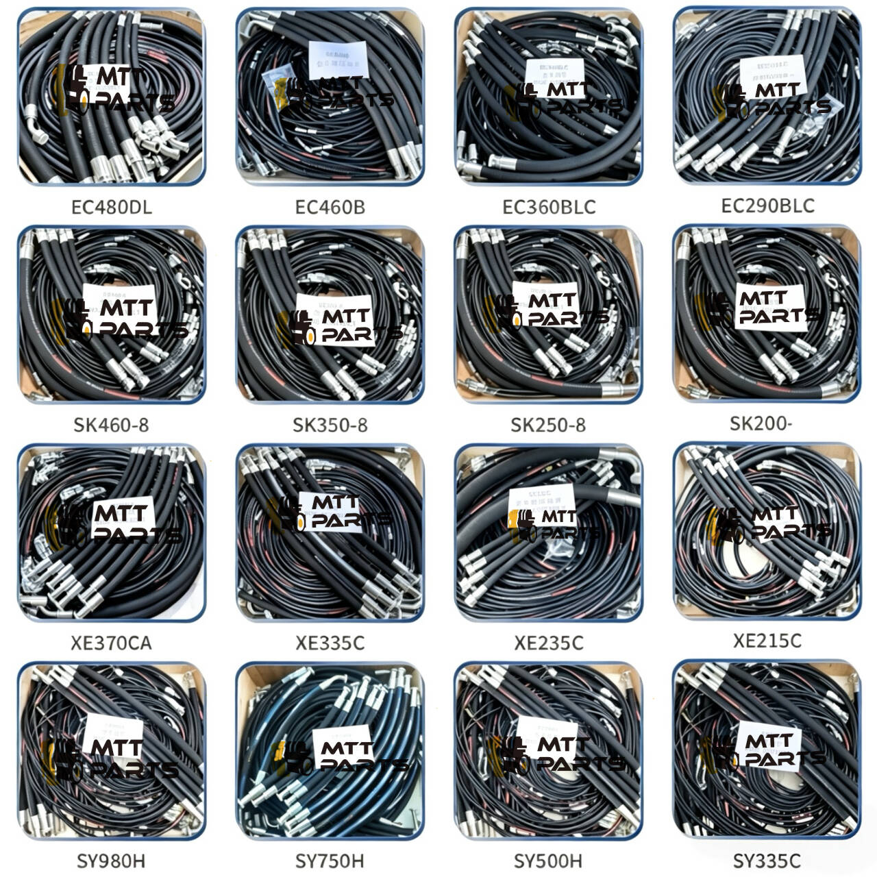 Tired of Downtime? Get Your Excavator Back to Work with Complete Hydraulic Hose Kits