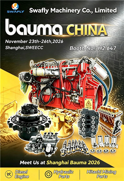 SWAFLY MACHINERY at bauma CHINA 2026 — Booth H2.647, Shanghai